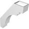 Ekena Millwork 5-in. W x 18-in. D x 24-in. H Pescadero Architectural Grade PVC Knee Brace BRCP05X18X24PEC - alternate 6